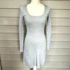 Ribbed knit sweater dress size XS